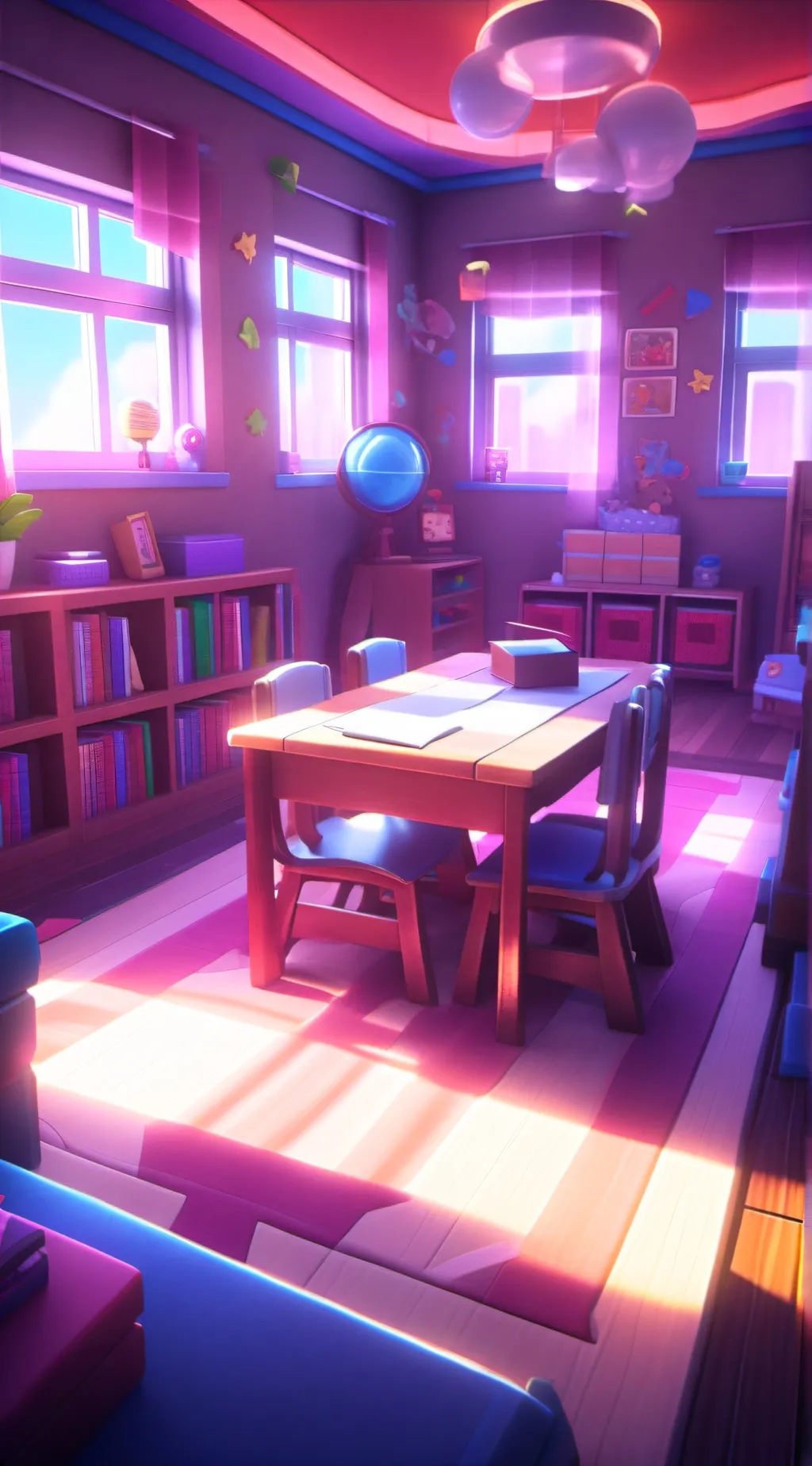 ai character: 1st grade background