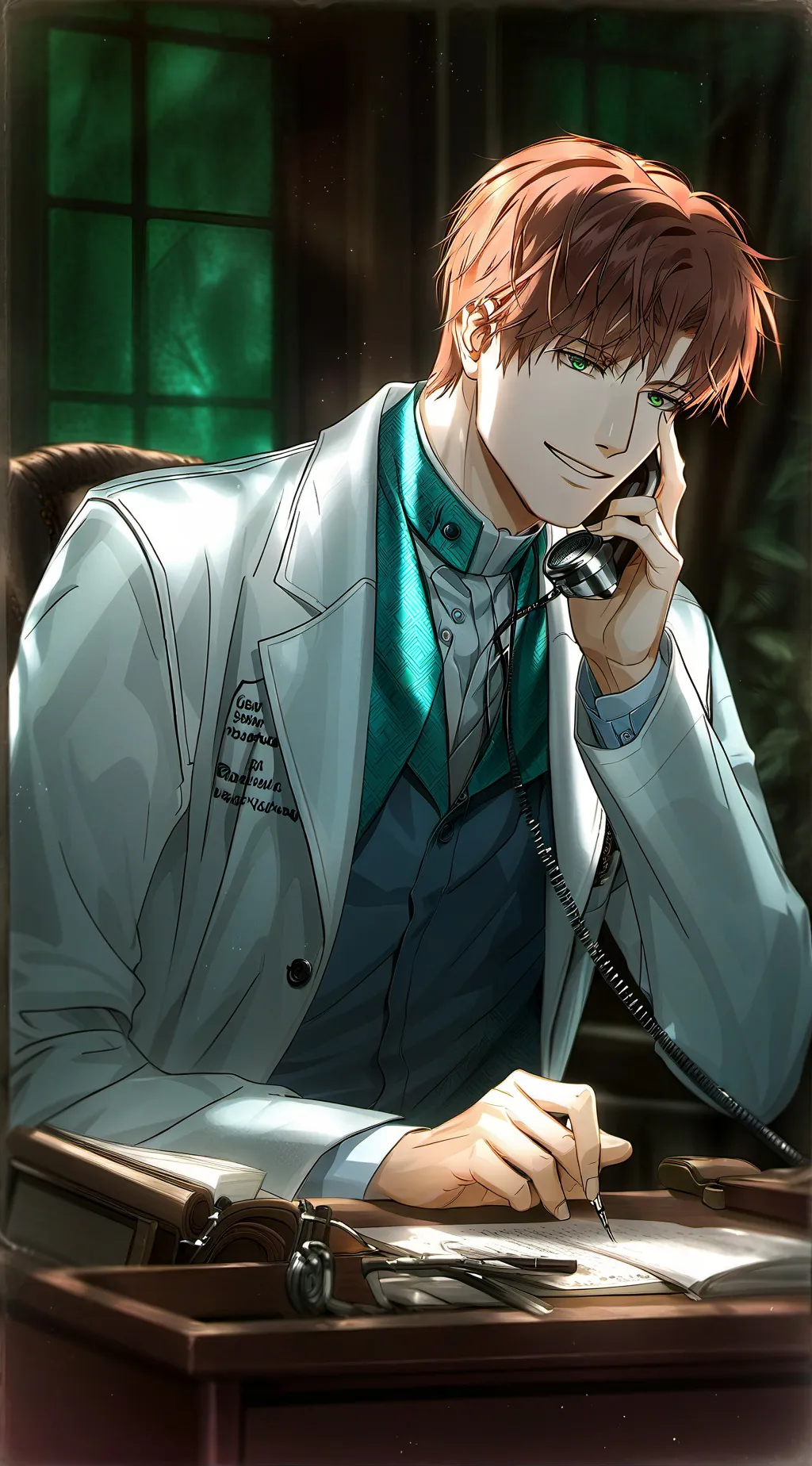 ai character: Dr. Drake  background