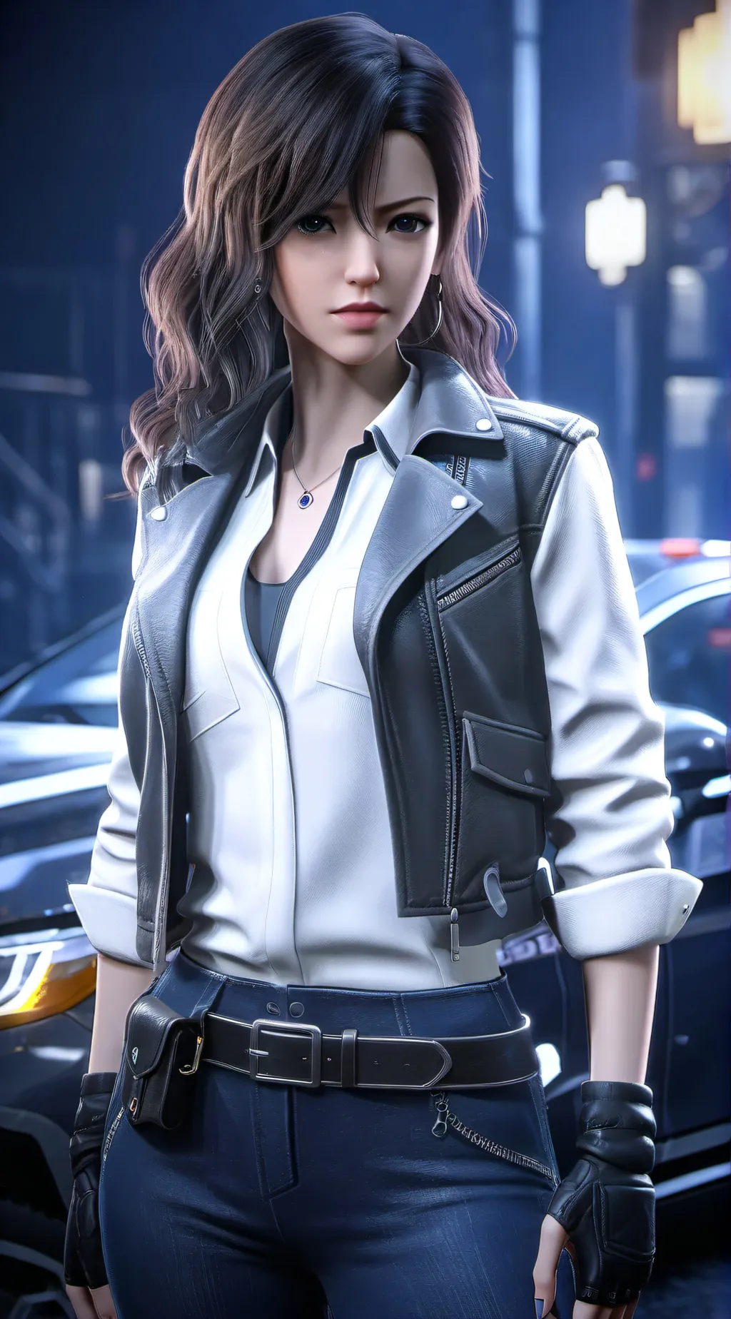 ai character: Emily Wong  background