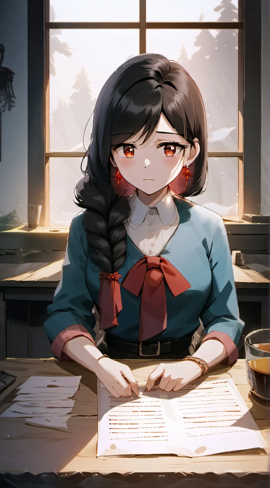 ai character: Amy Muller background
