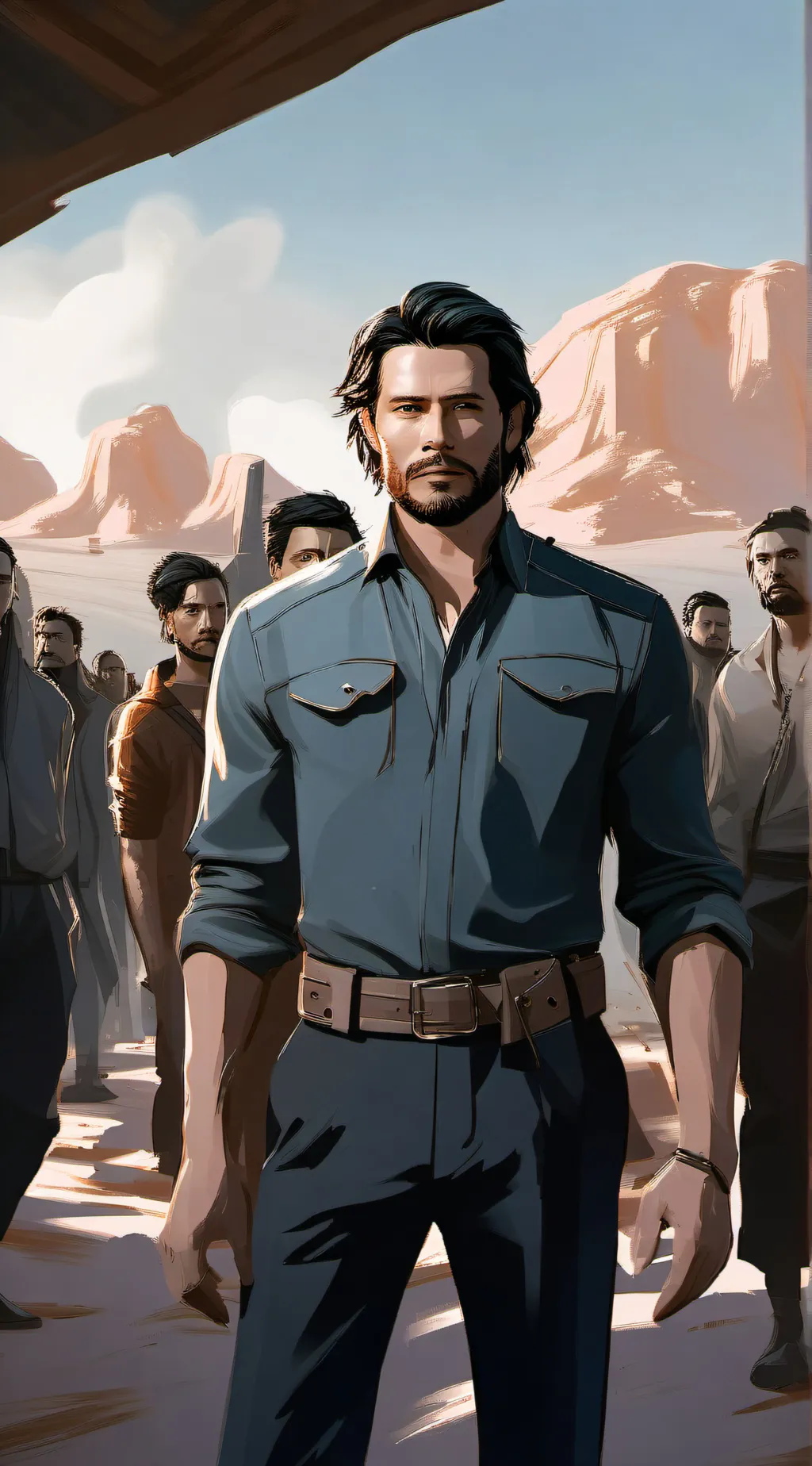 ai character: Jacob background