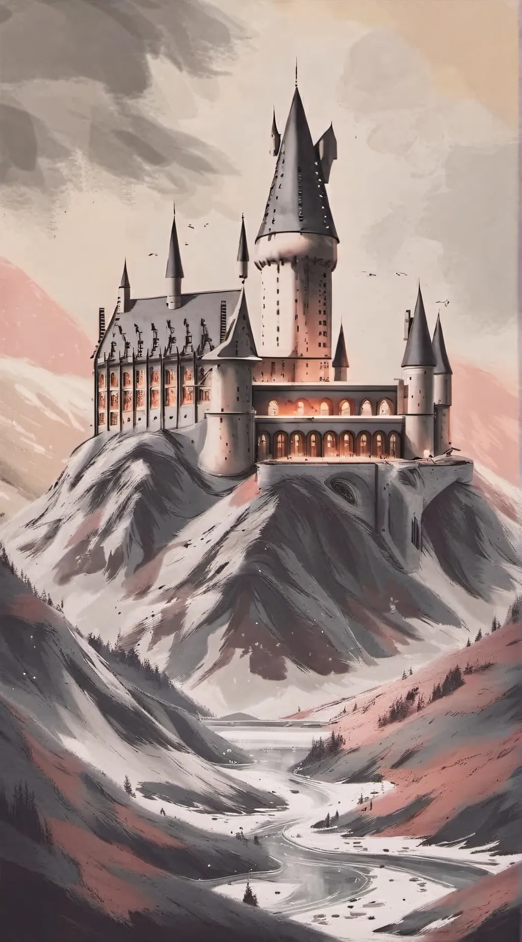ai character: Hogwarts 4 background