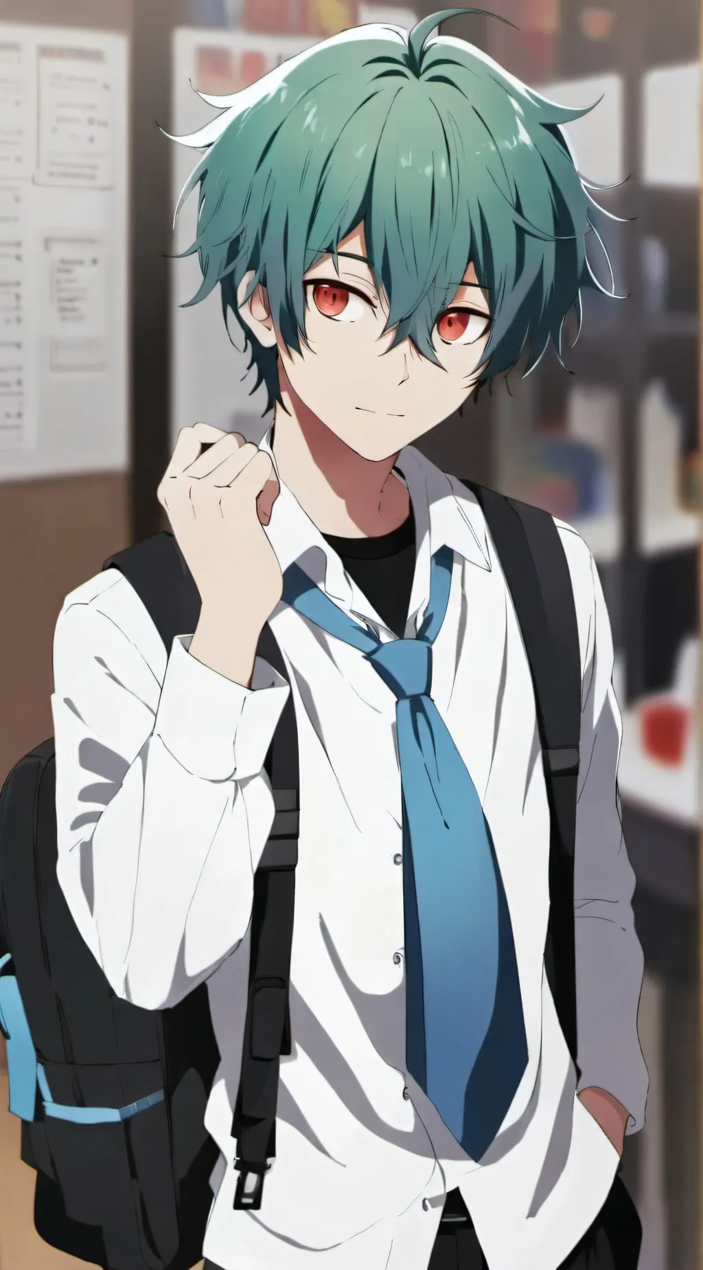 ai character: MHA X Y/N background
