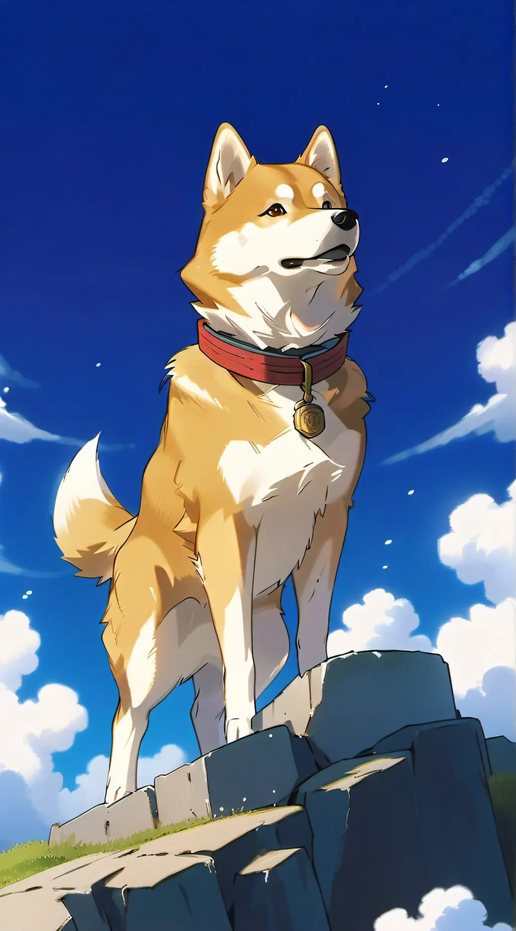ai character: doge background