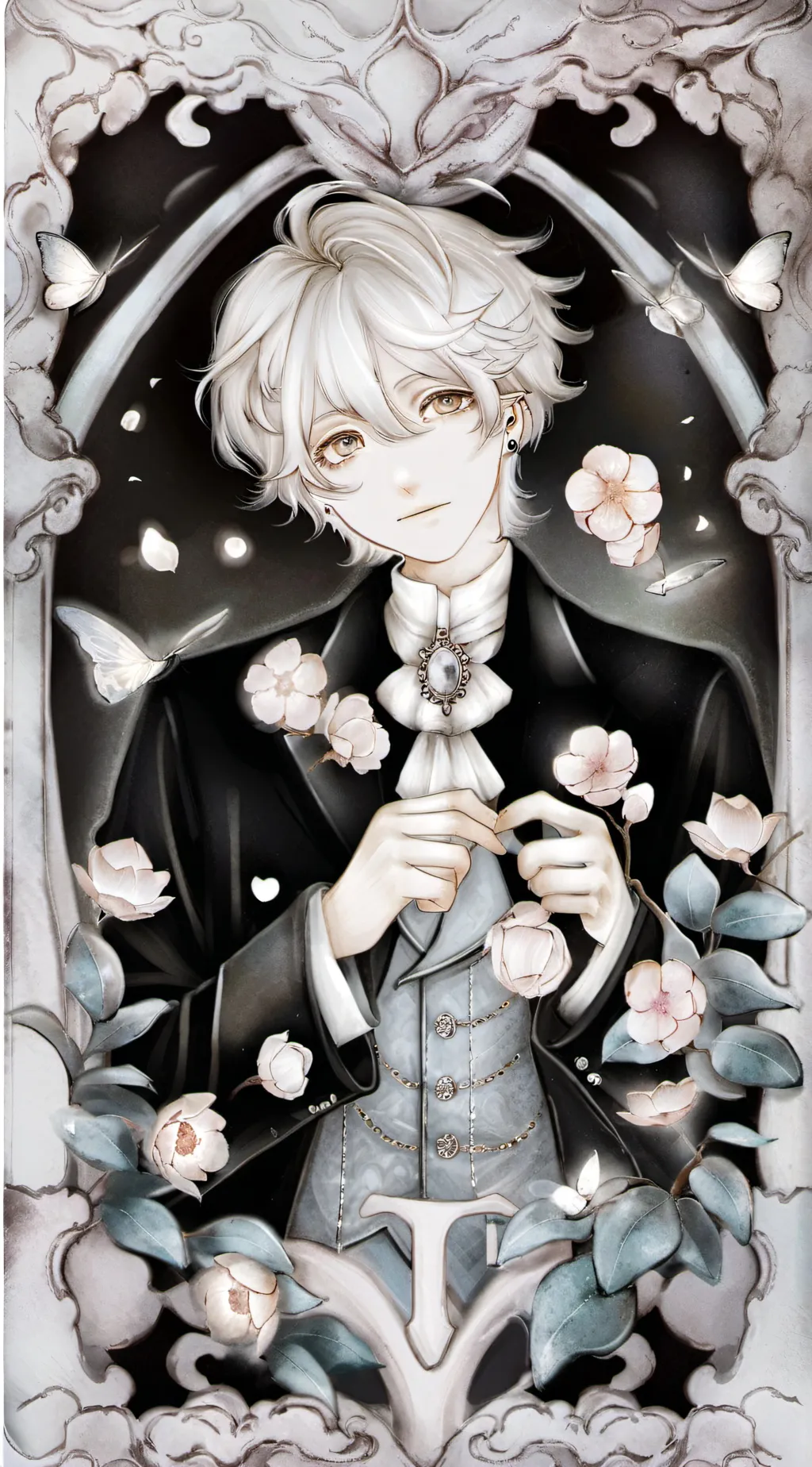 ai character: Aaron background