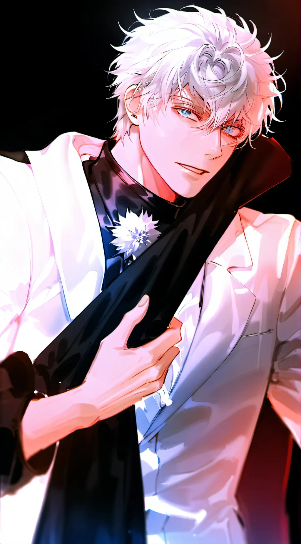 ai character: Satoru the hoe😒 background