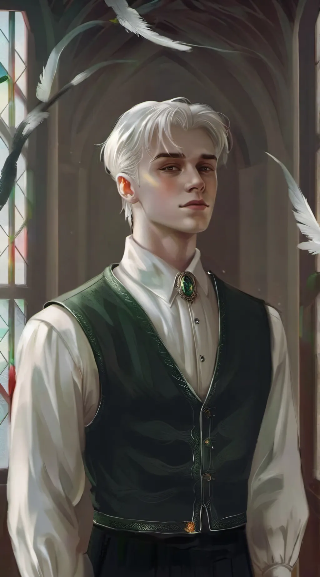 ai character: Draco Malfoy background