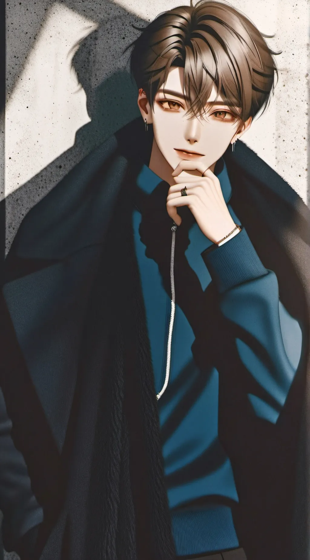 ai character: Ethan  background