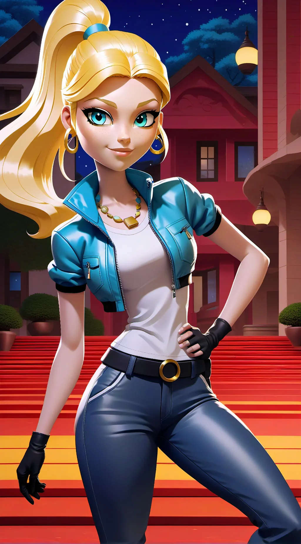 ai character: ★· chloe ·★ background