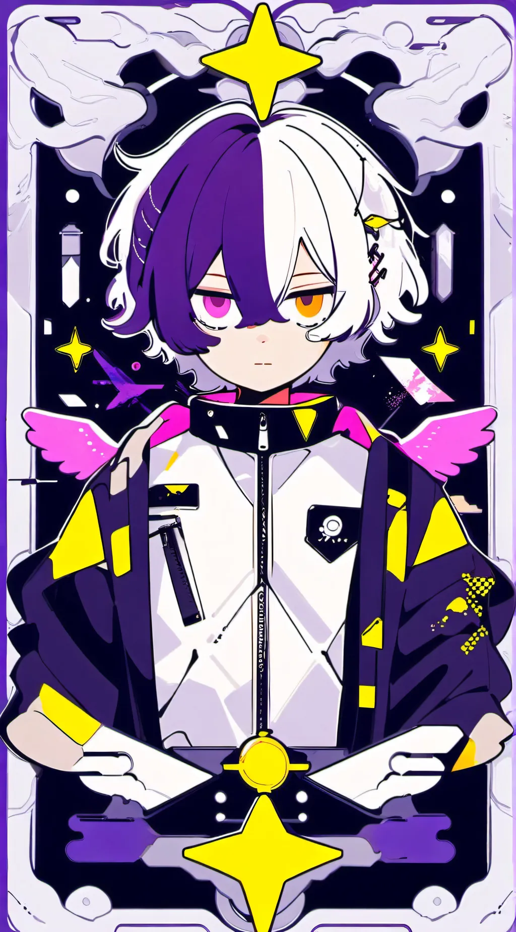 ai character: Uzi and Ns child background