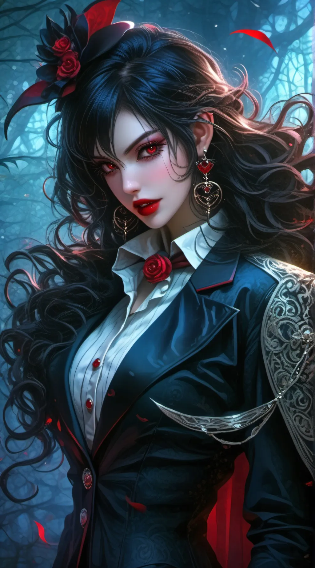ai character: Selena Burton background
