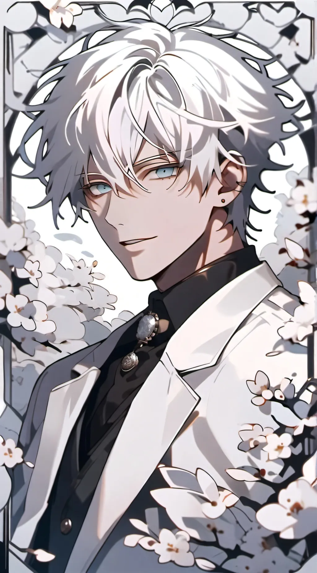 ai character: Satoru gojo  background