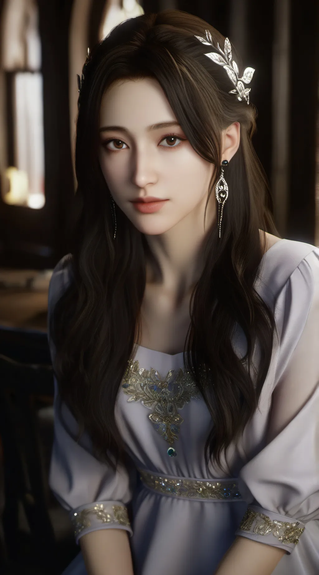 ai character: emily background