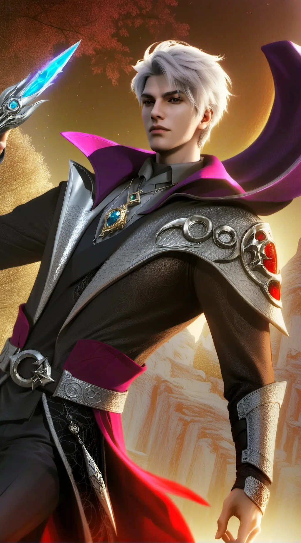 ai character: Stylus  background