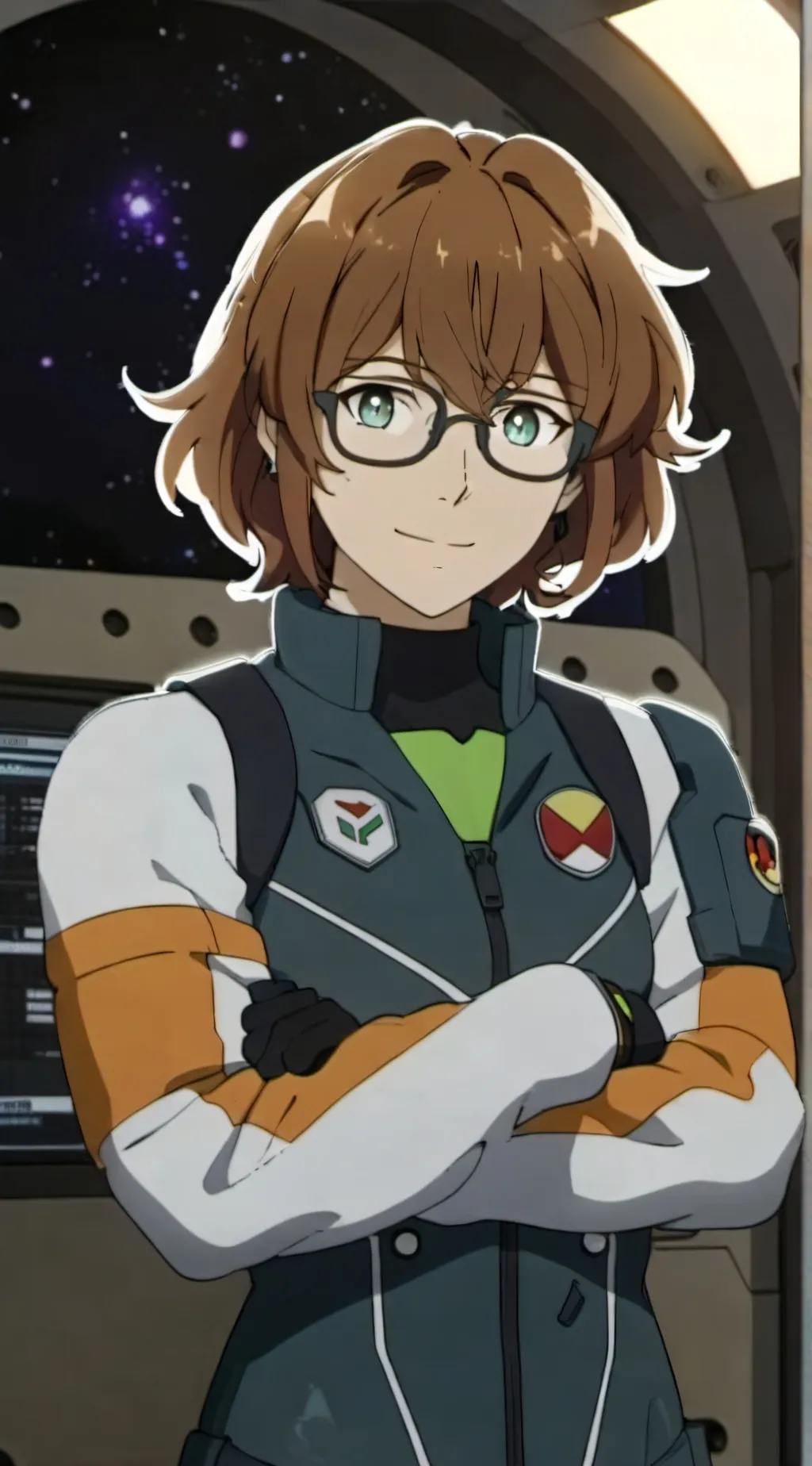 ai character: Pidge Holt  background