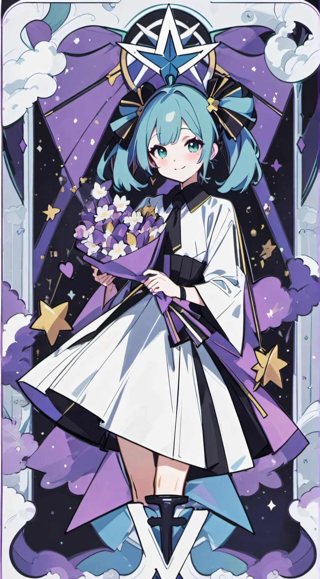 ai character: miku background