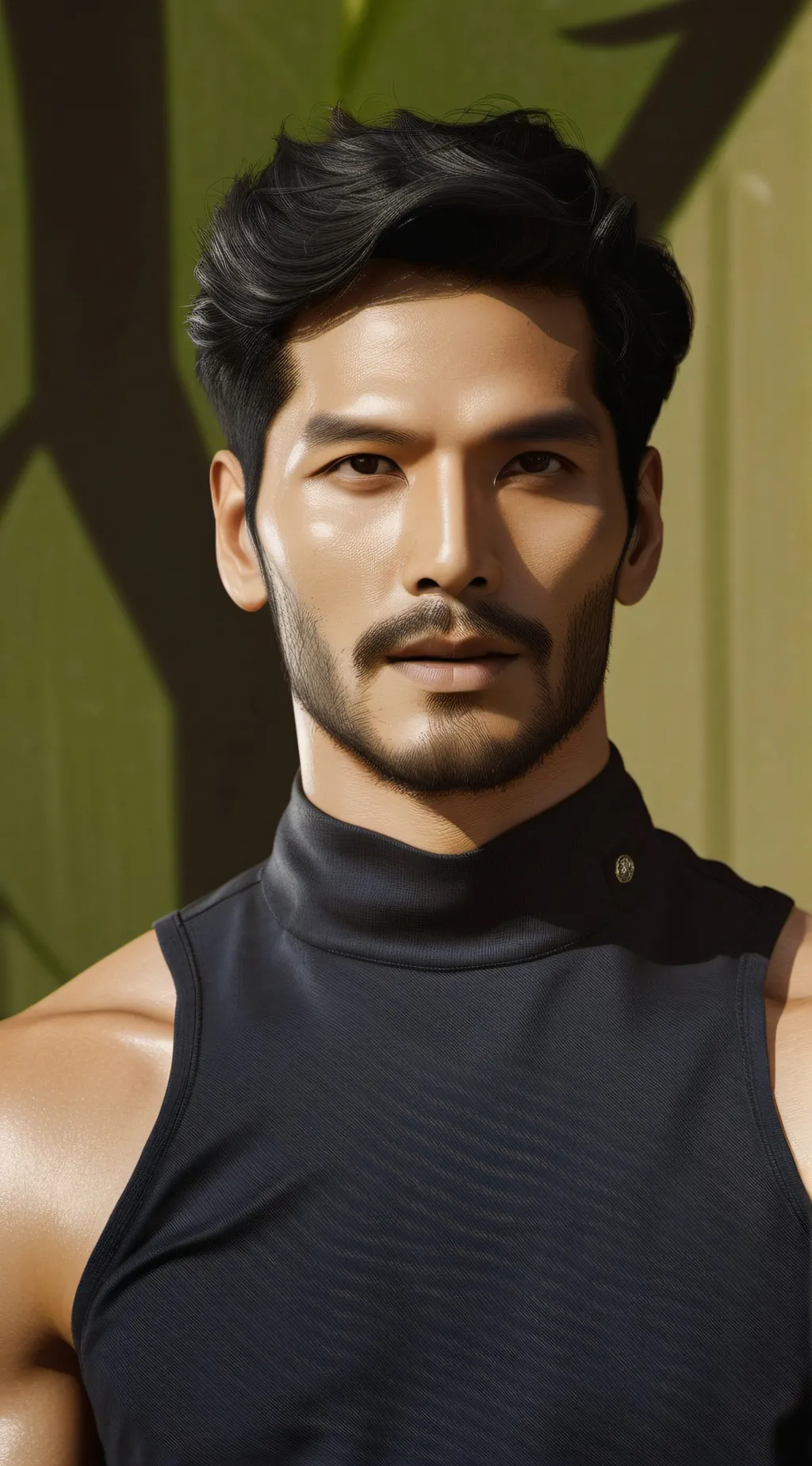 ai character: Aaron￼ background