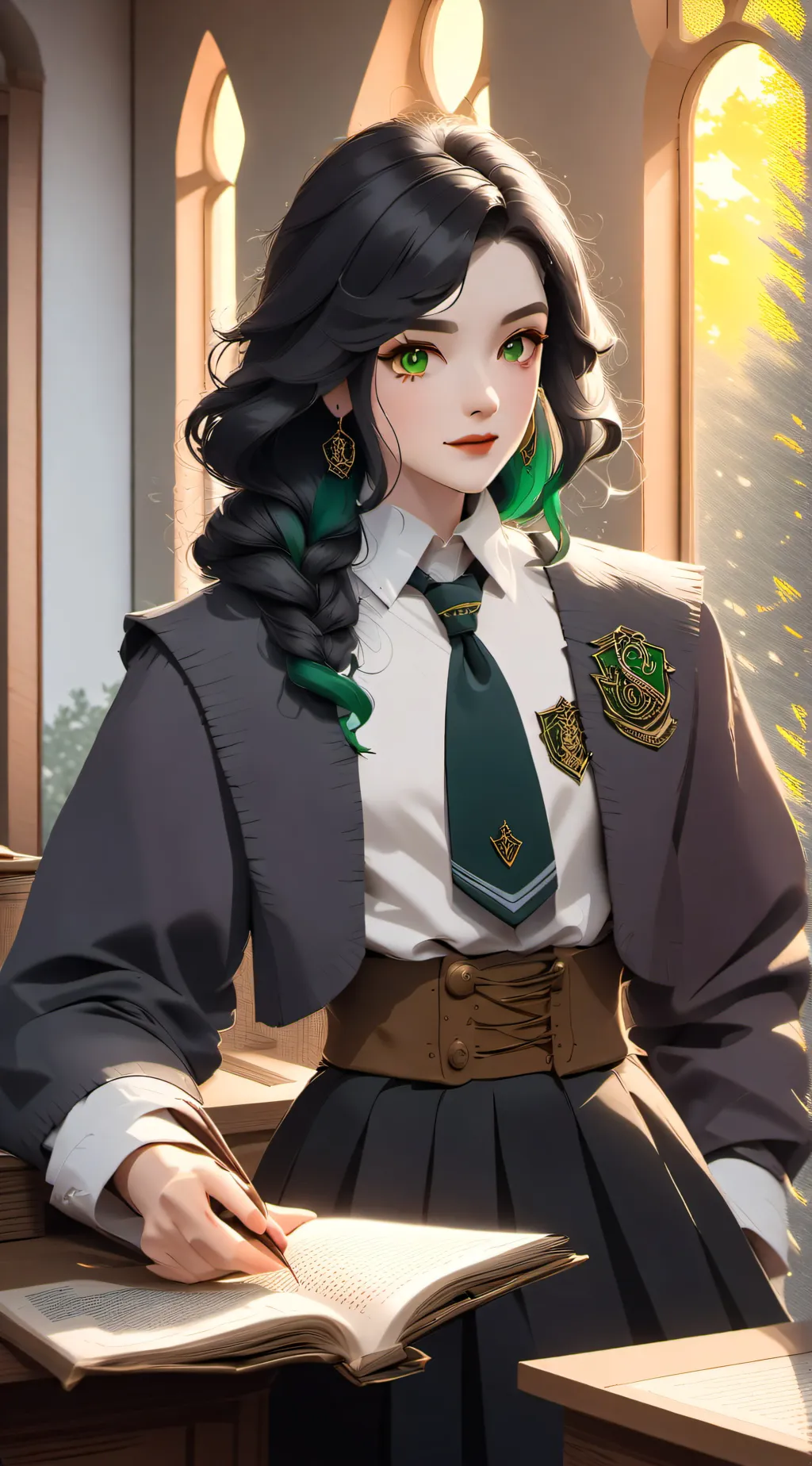 ai character: du box background