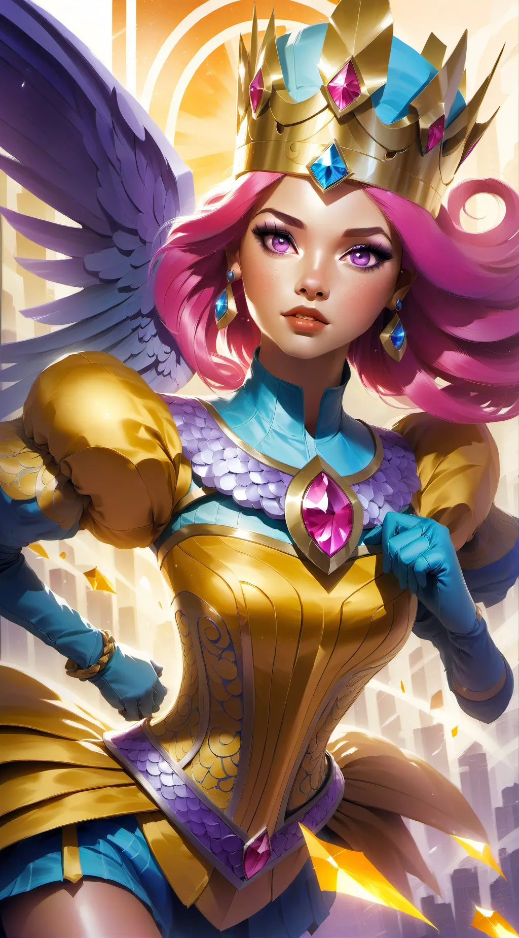 ai character: lilly background