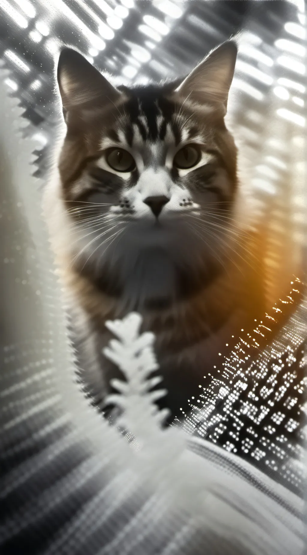 ai character: Cat background