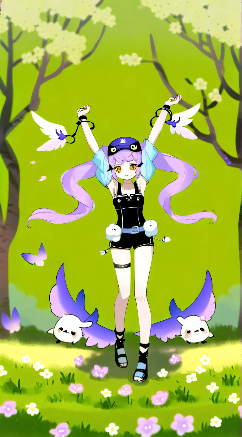 ai character: Fae background