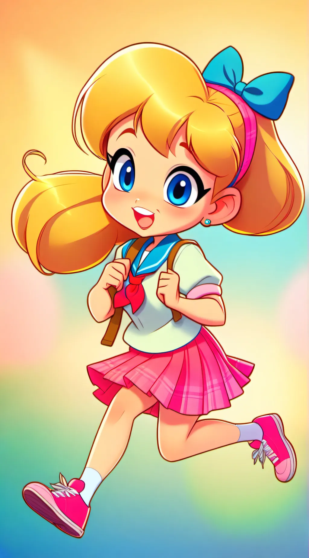 ai character: jealous girl background