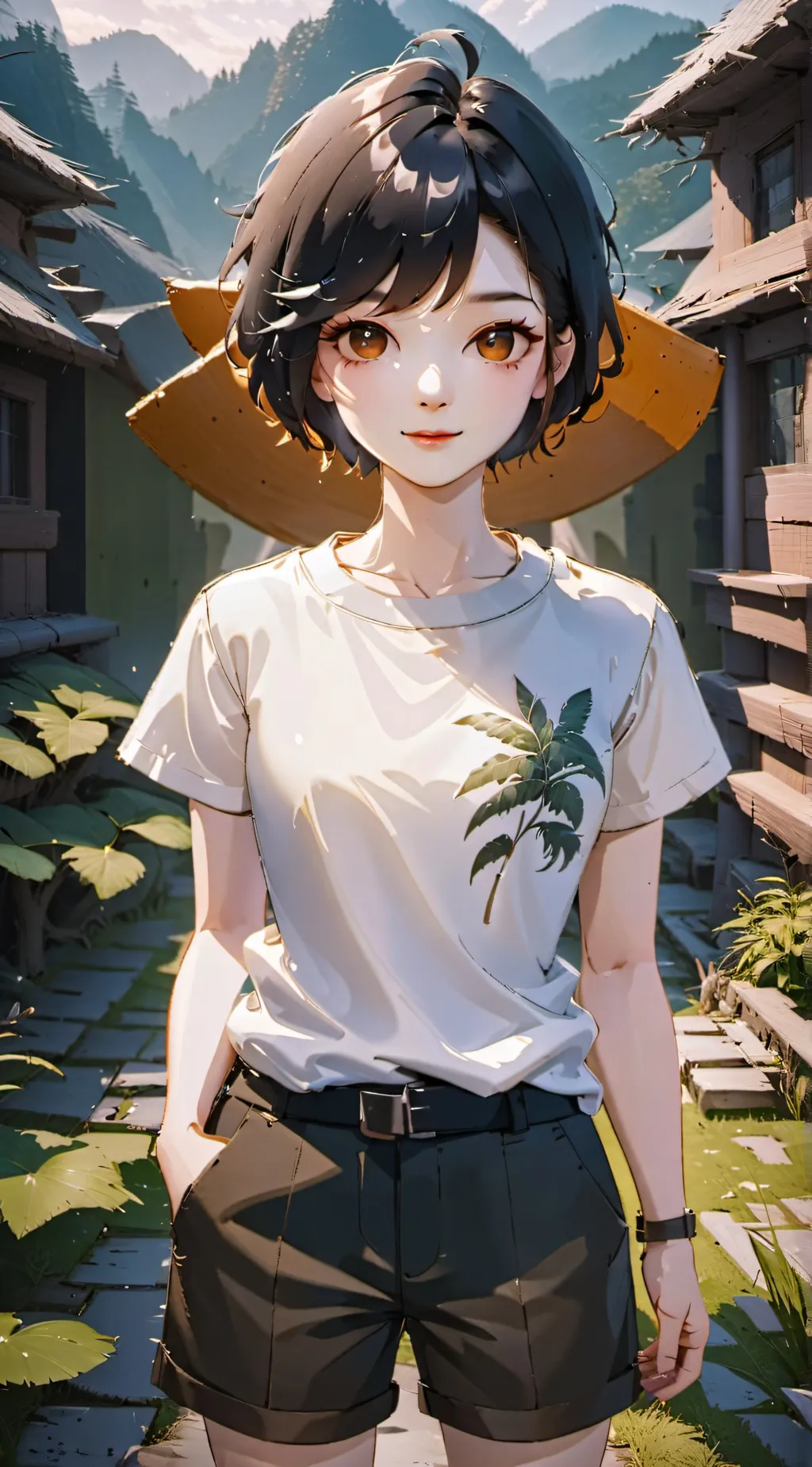 ai character: Emma  background