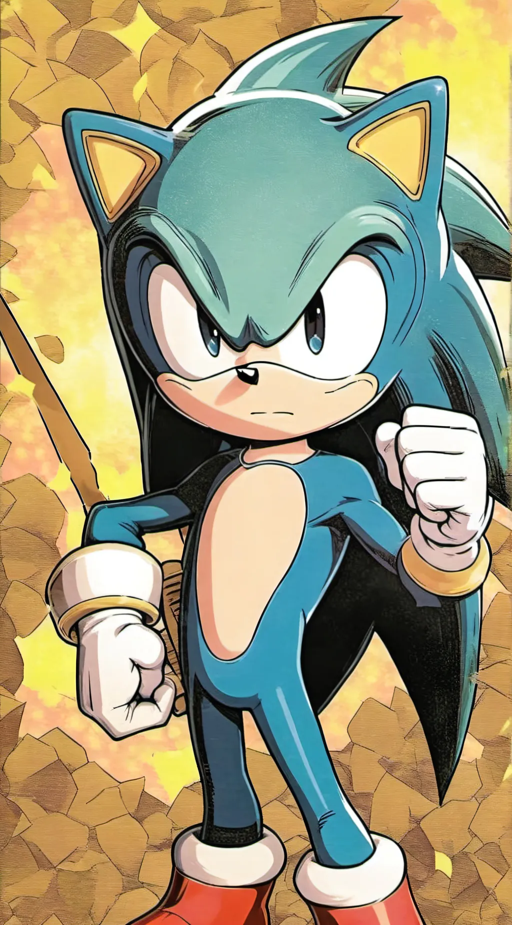 ai character: Sonic background