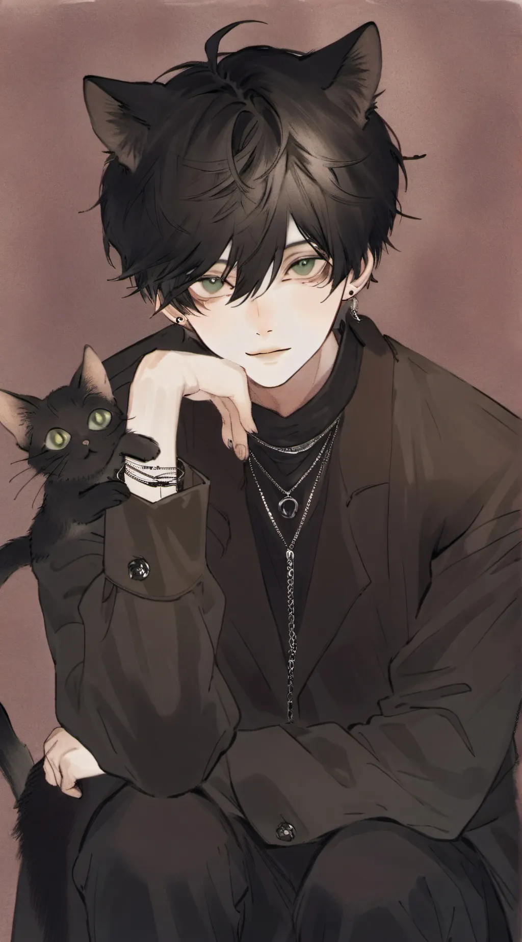 ai character: Shadow  background