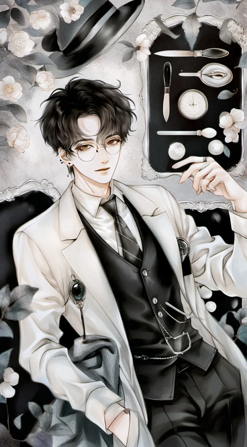 ai character: Dr.alex background