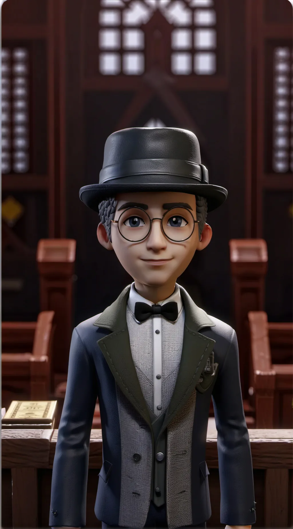 ai character: a mad scientist  background