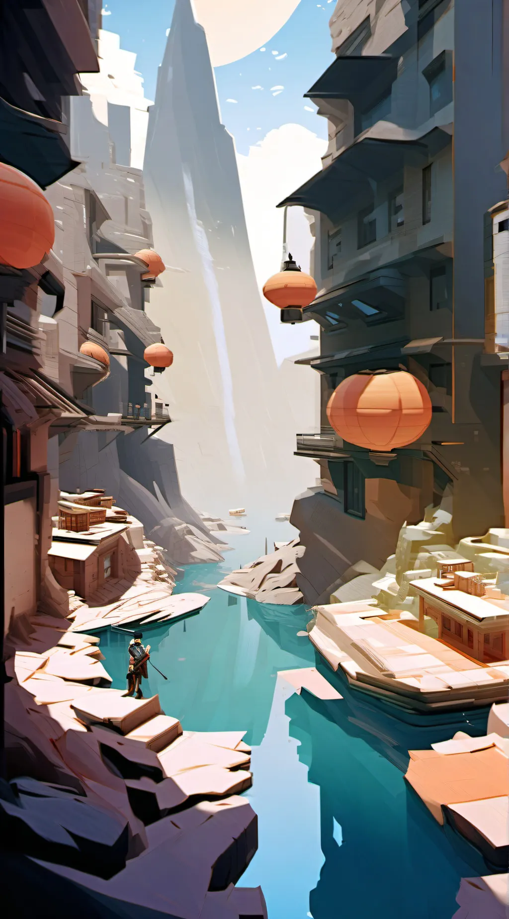 ai character: Dan heng hsr background