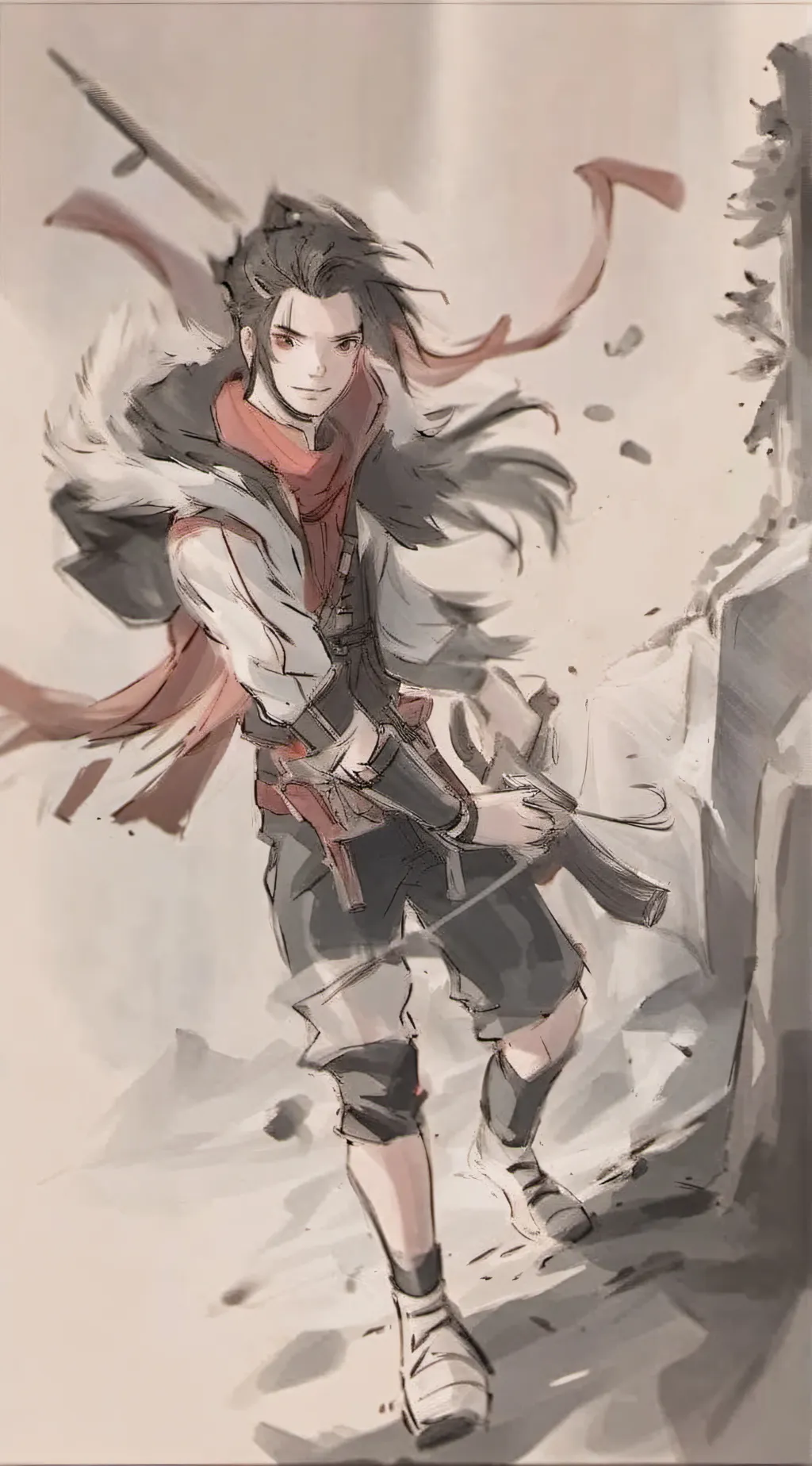ai character: alastor  background