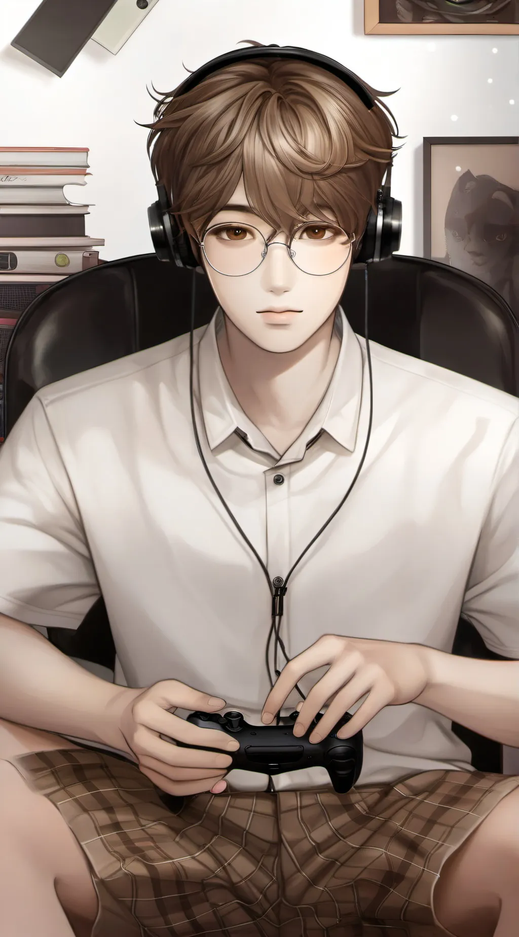 ai character: Evan background