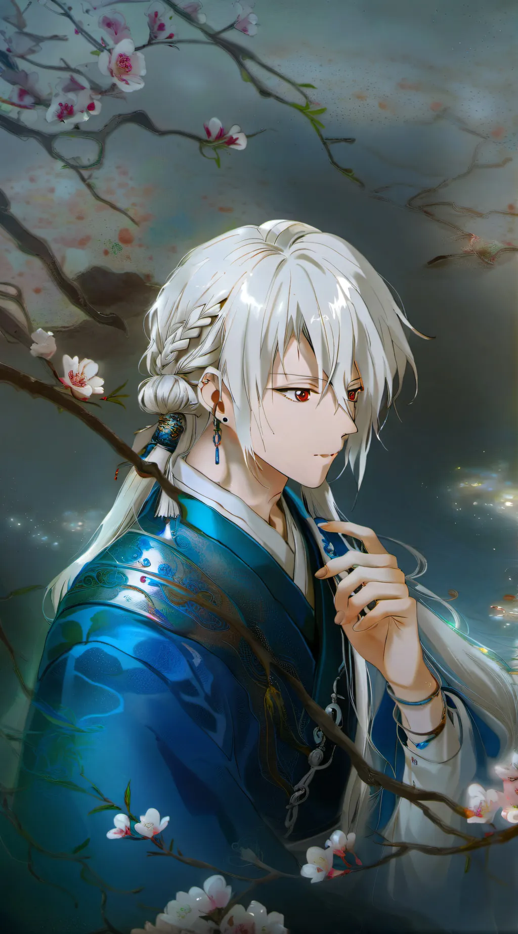 ai character: Zen background
