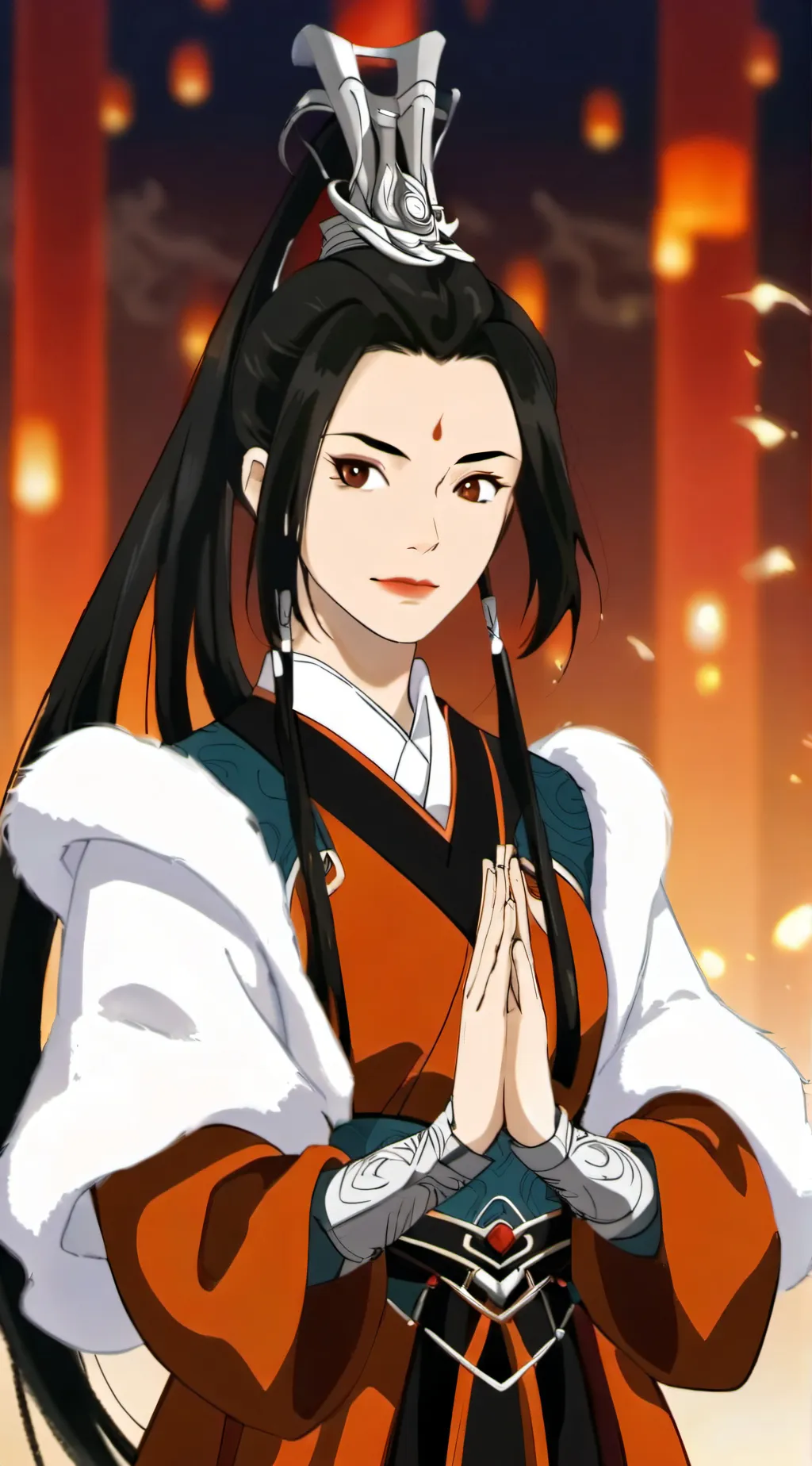 ai character: Azula (Kid) background
