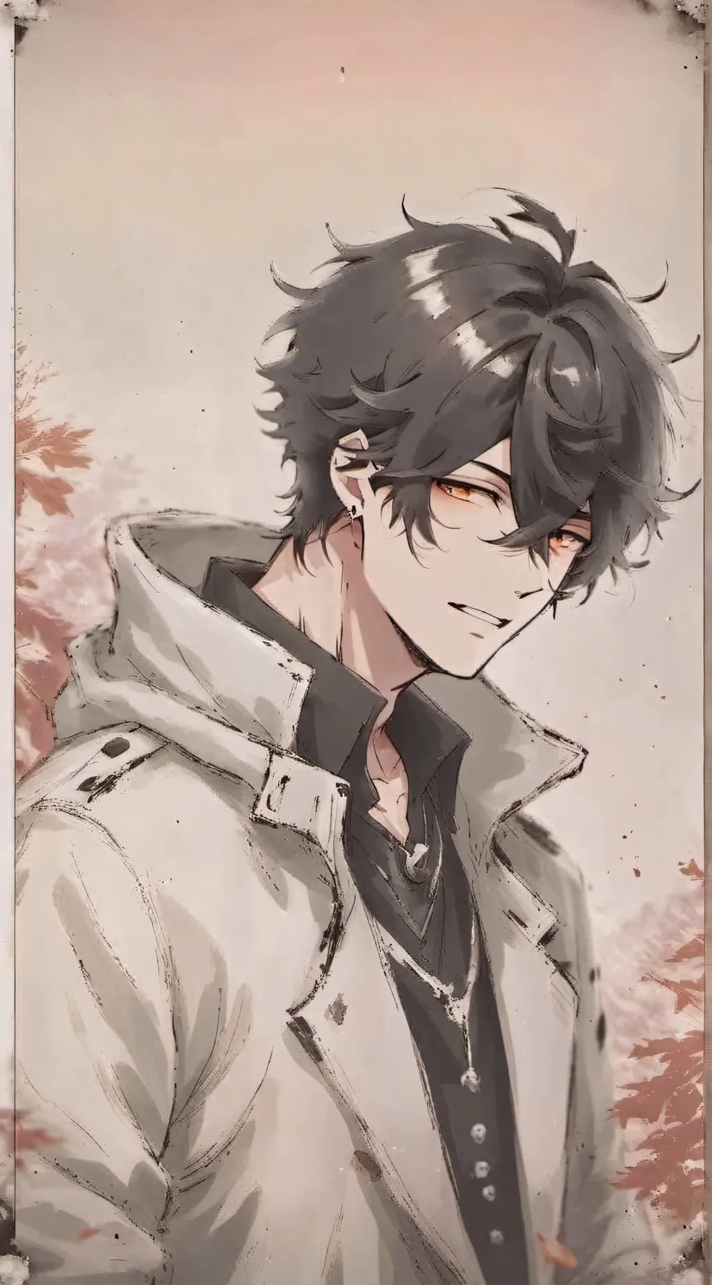ai character: Damien background