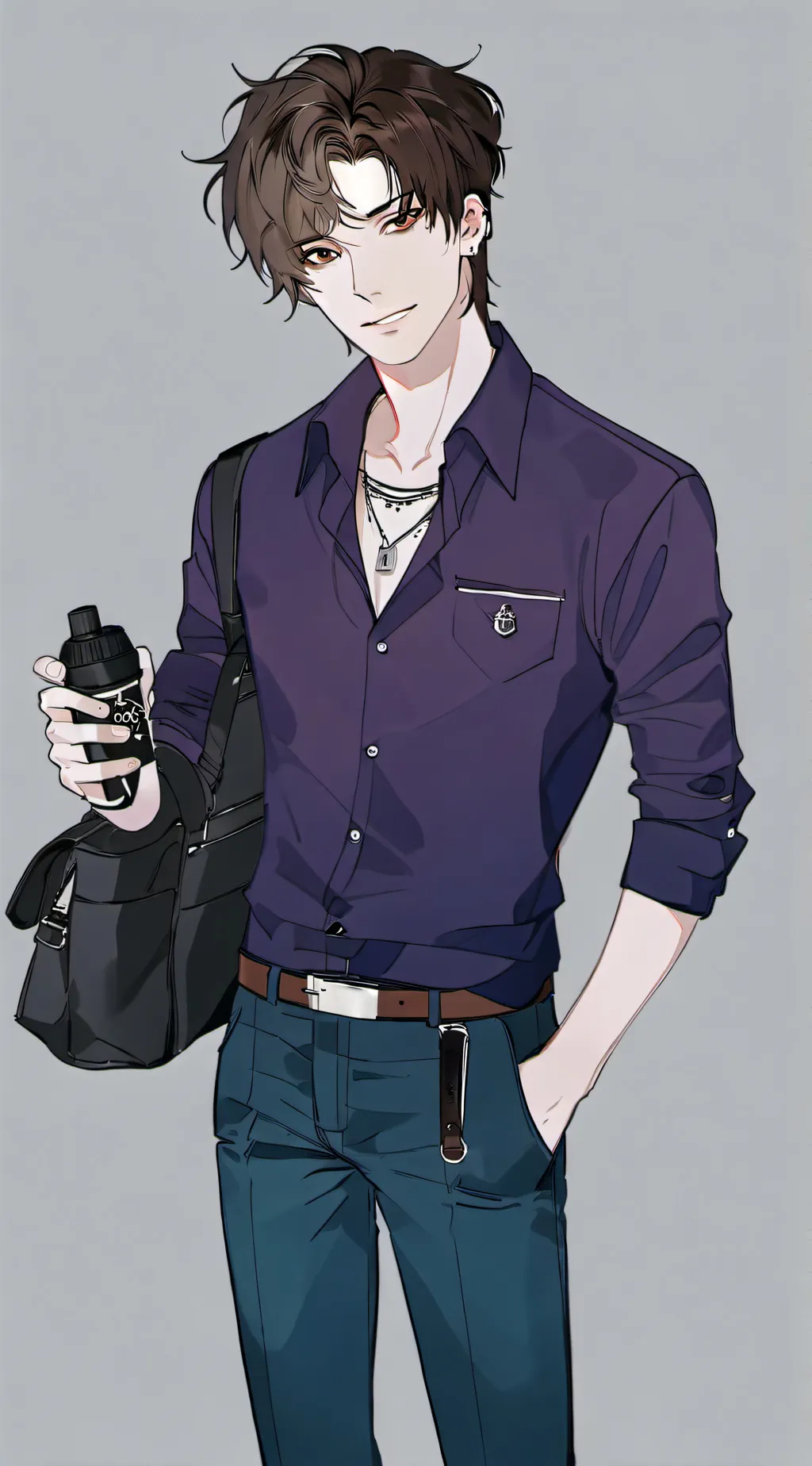 ai character: William Afton  background