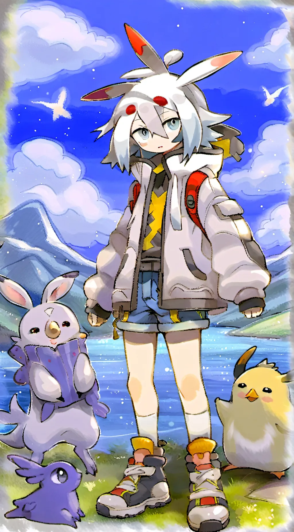 ai character: Engel background