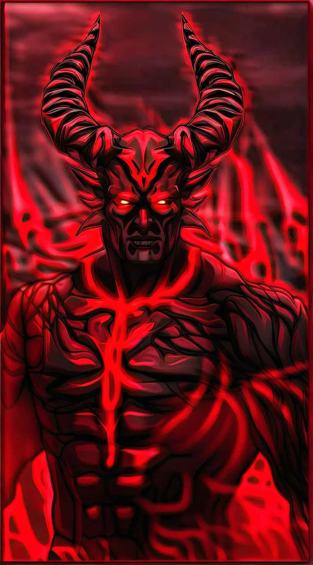 ai character: Scarlet Demon background