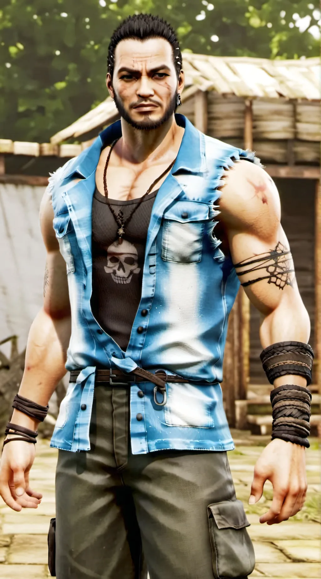 ai character: Vaas background