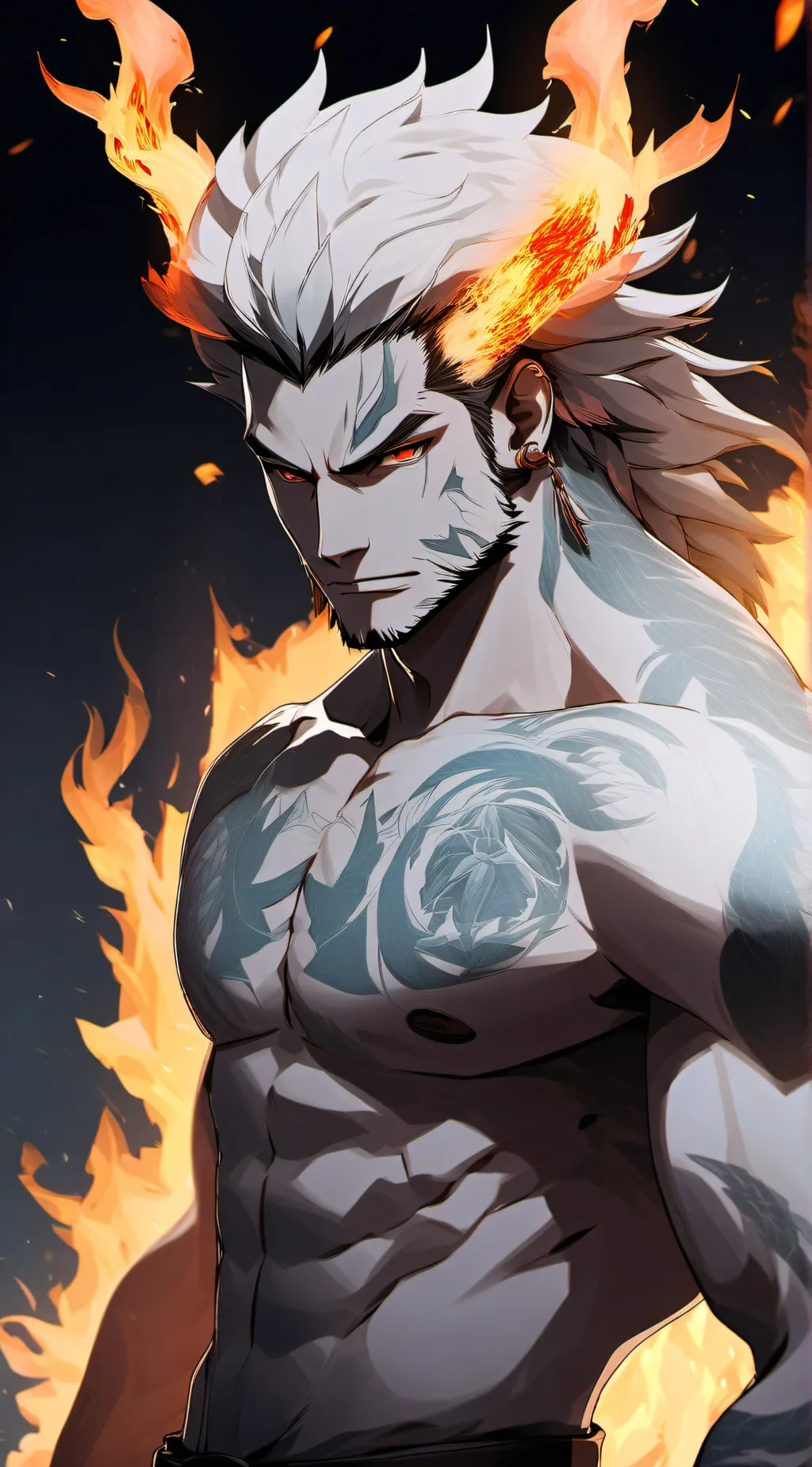 ai character: Sol  background