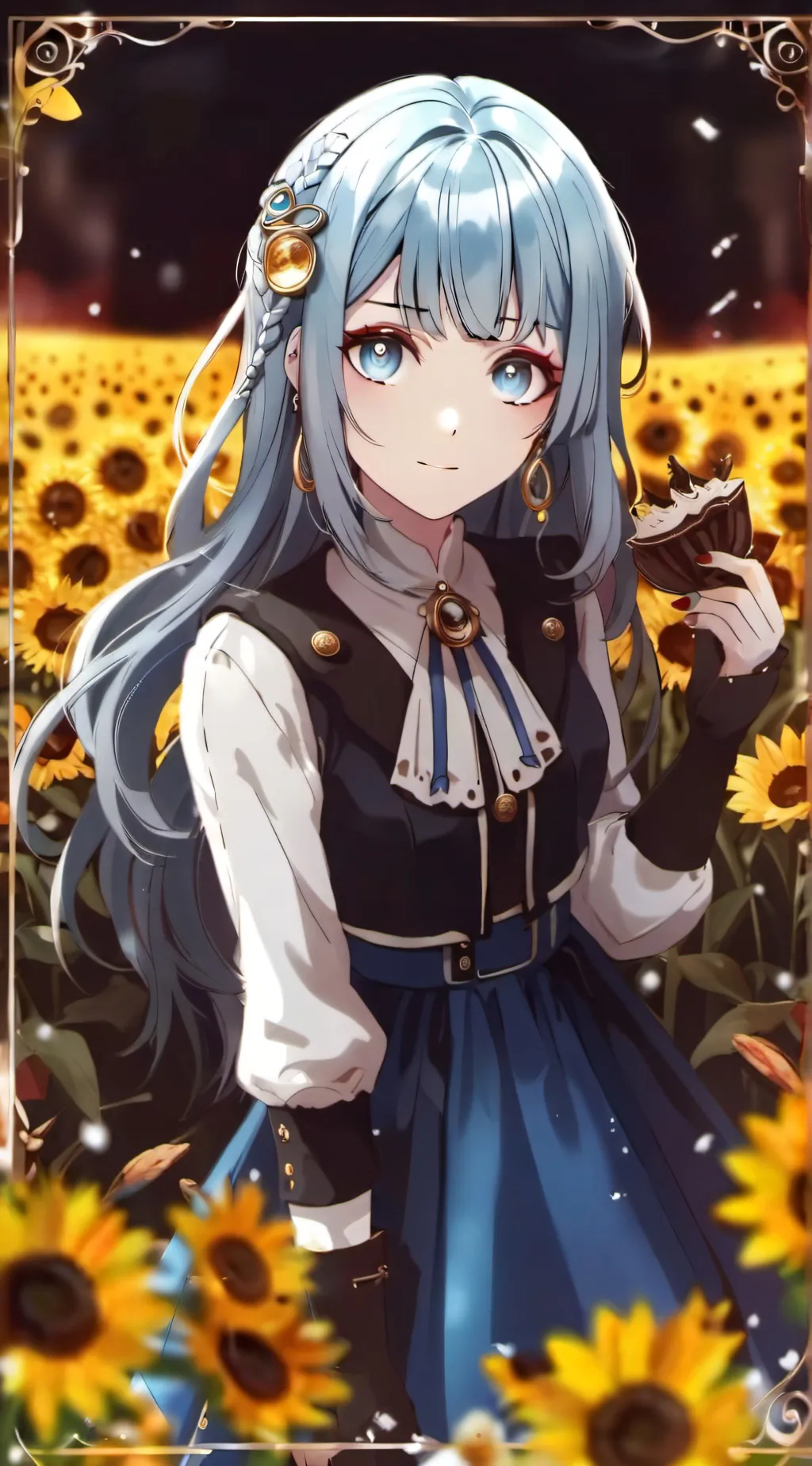 ai character: Azura background