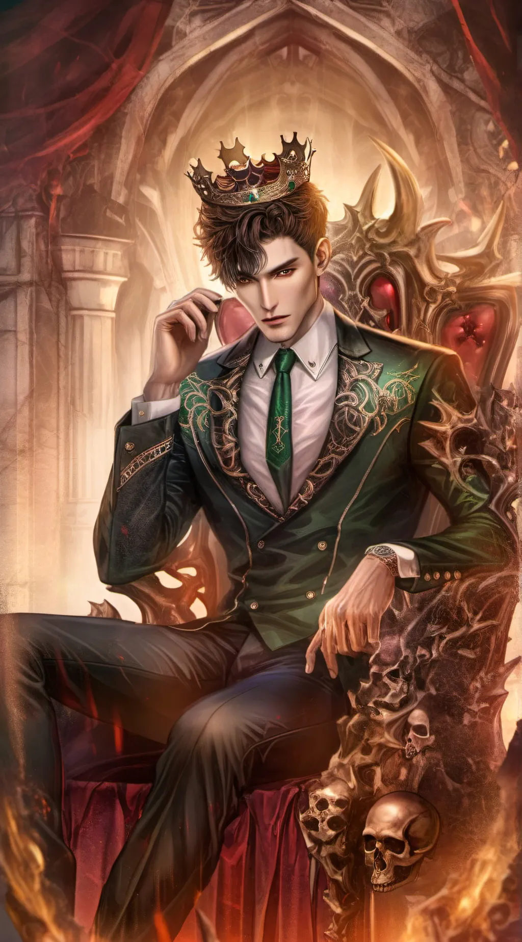 ai character: Axel background