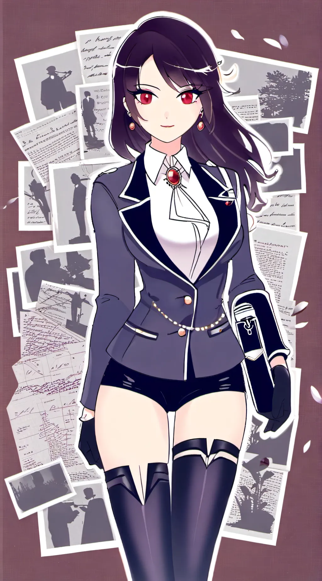 ai character: Evelyn background