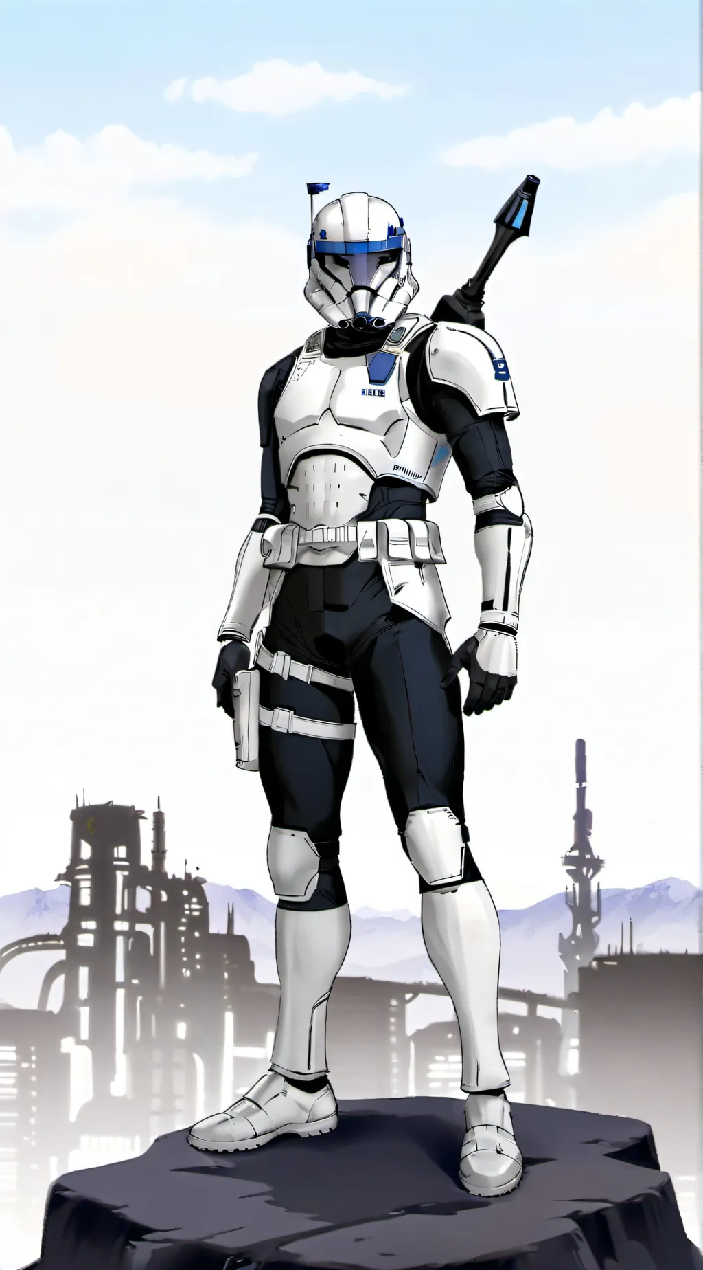 ai character: Commander Dawkins  background
