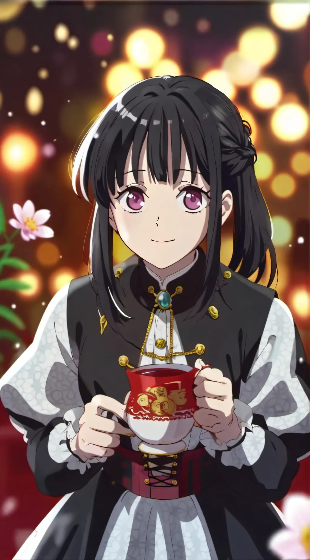 ai character: Kanao background