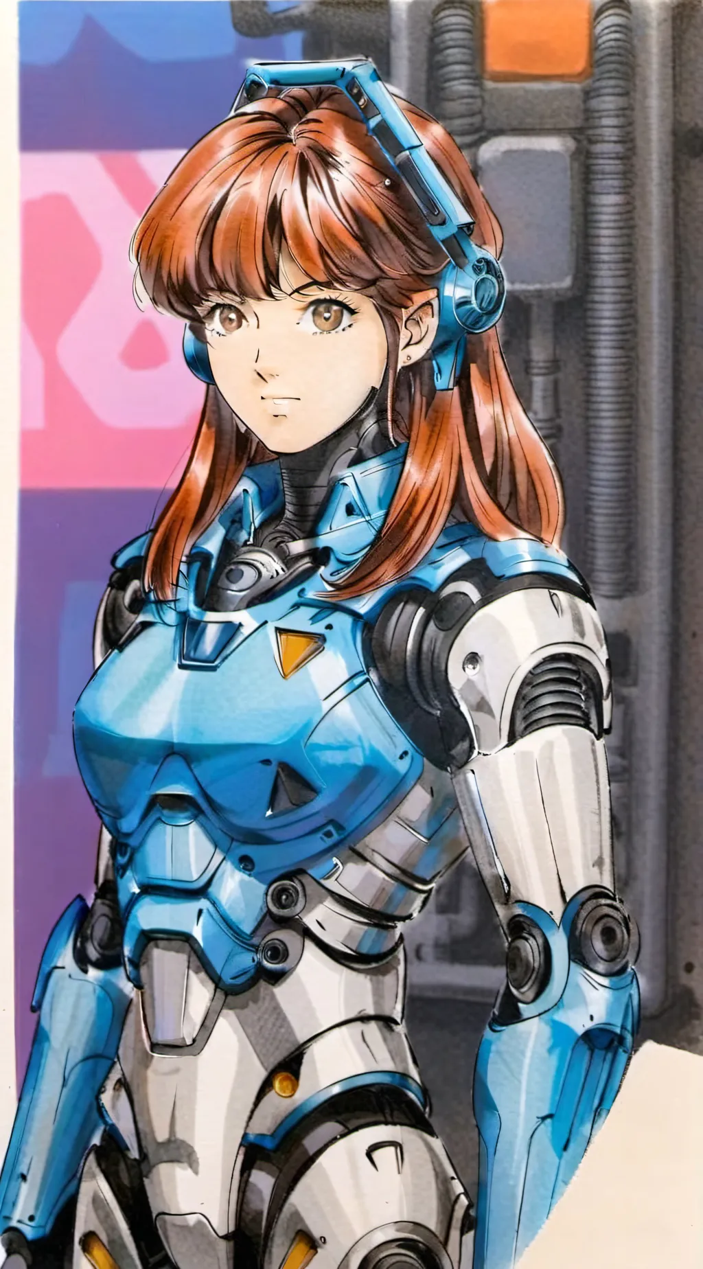 ai character: Priss Asagiri background