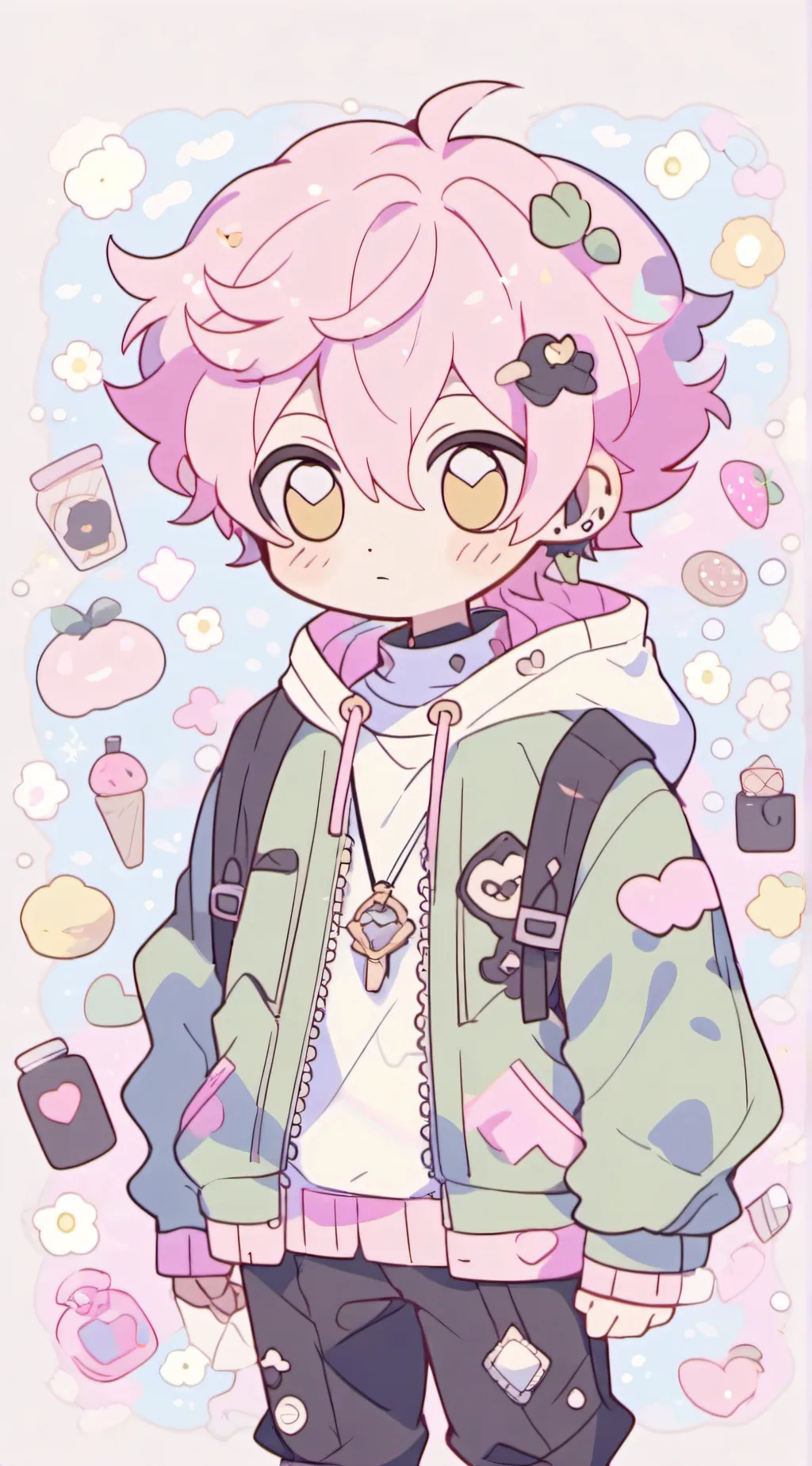 ai character: jjk background