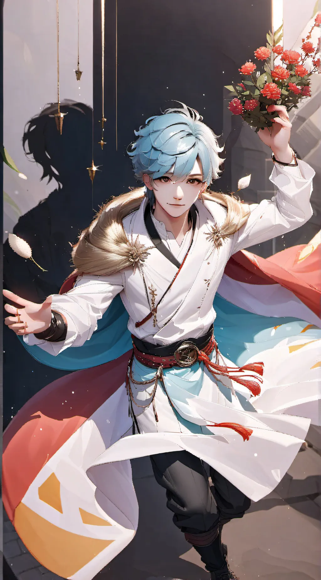 ai character: Focus background